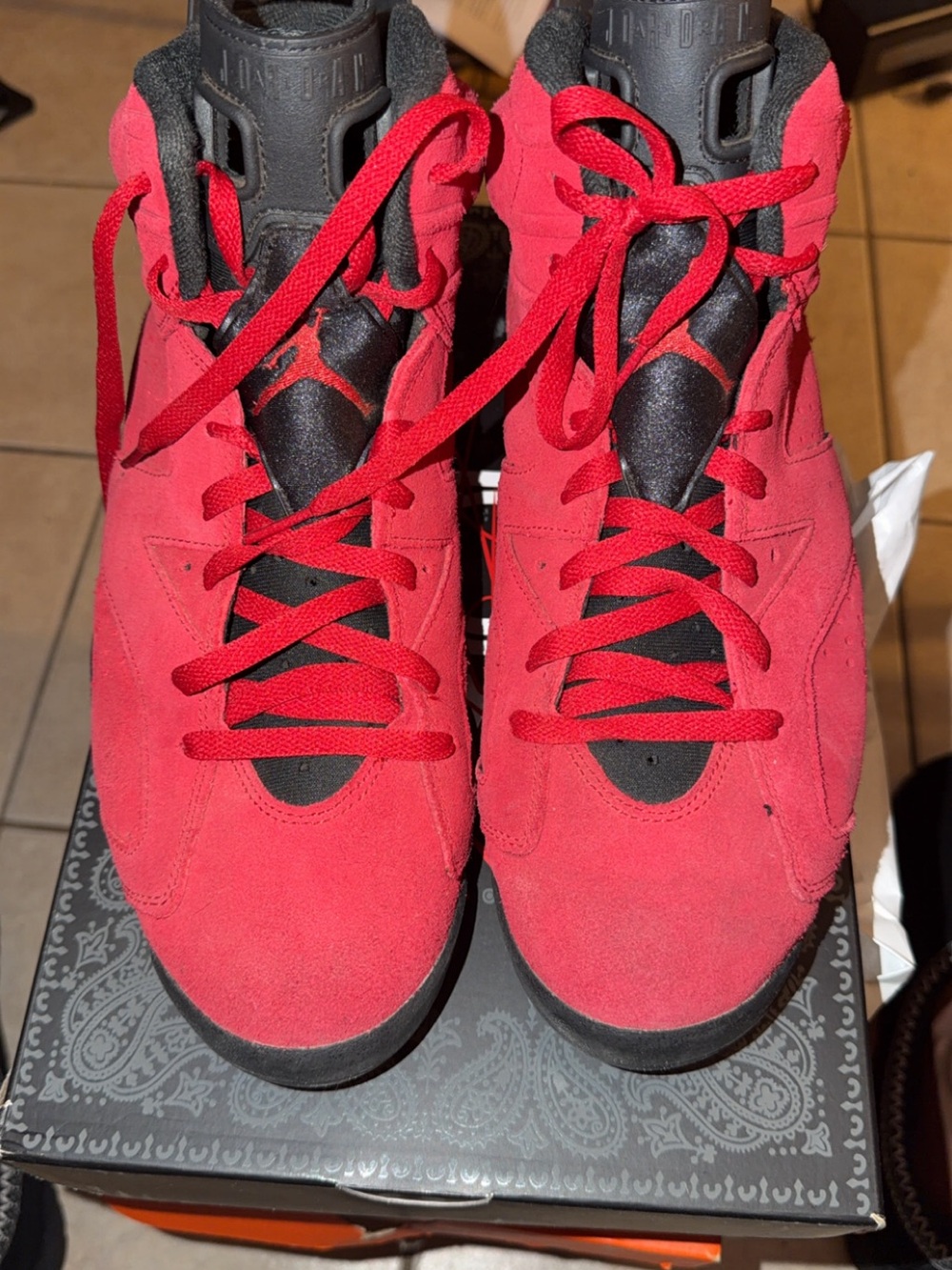 Air Jordan 6 Retro "Toro Bravo" Size 13